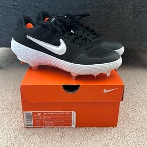 Nike Mens Alpha Huarache ELT 2 Low Baseball cleats 8.5 NEW in box